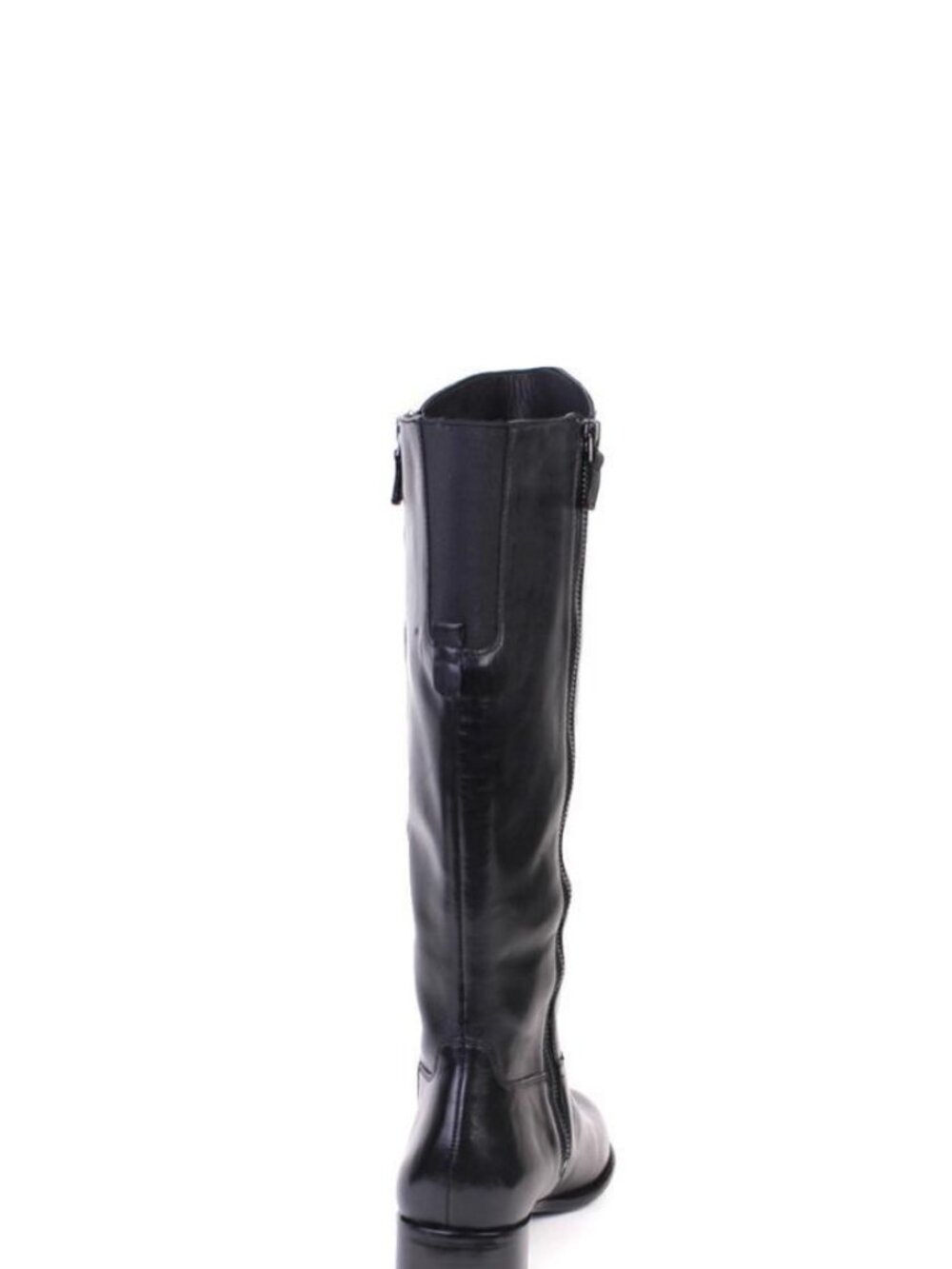 Franco Sarto Rocket Black Gala Leather Knee High Boot